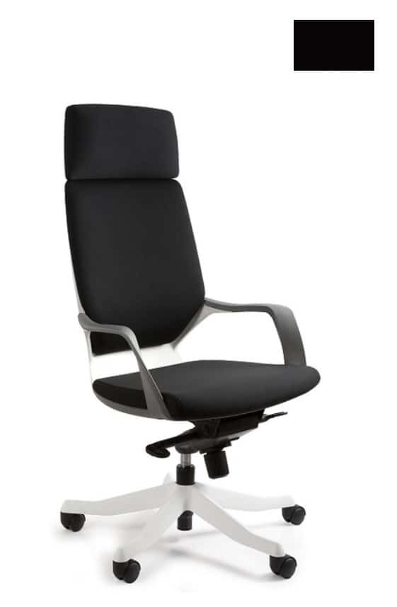 Fotel biurowy Apollo BL418 czarny/biały