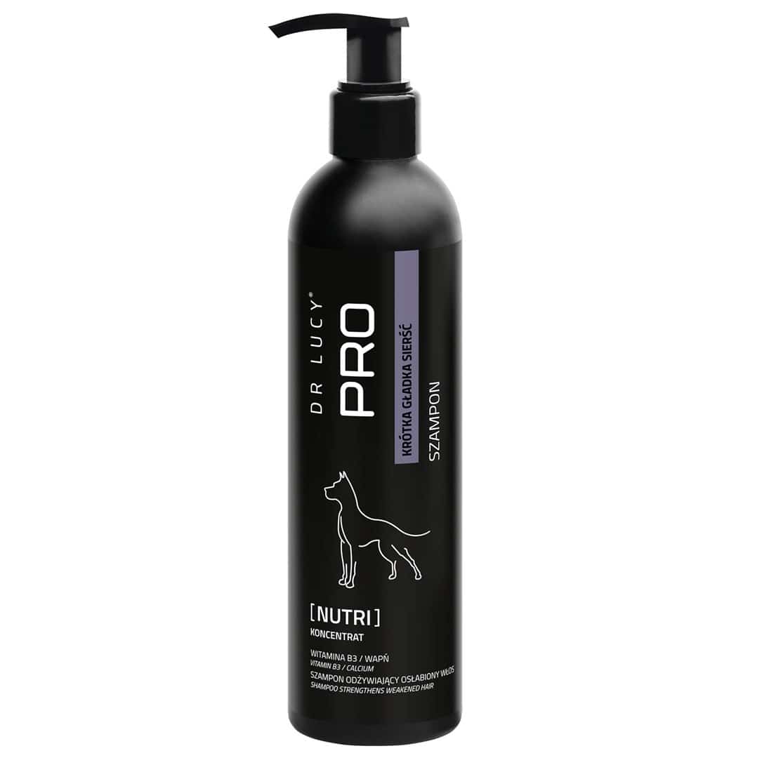 Dr Lucy - PRO NUTRI 250 ml - szampon keratolityczny odżywiający i wzmacniający osłabiony włos, dla psa i kota