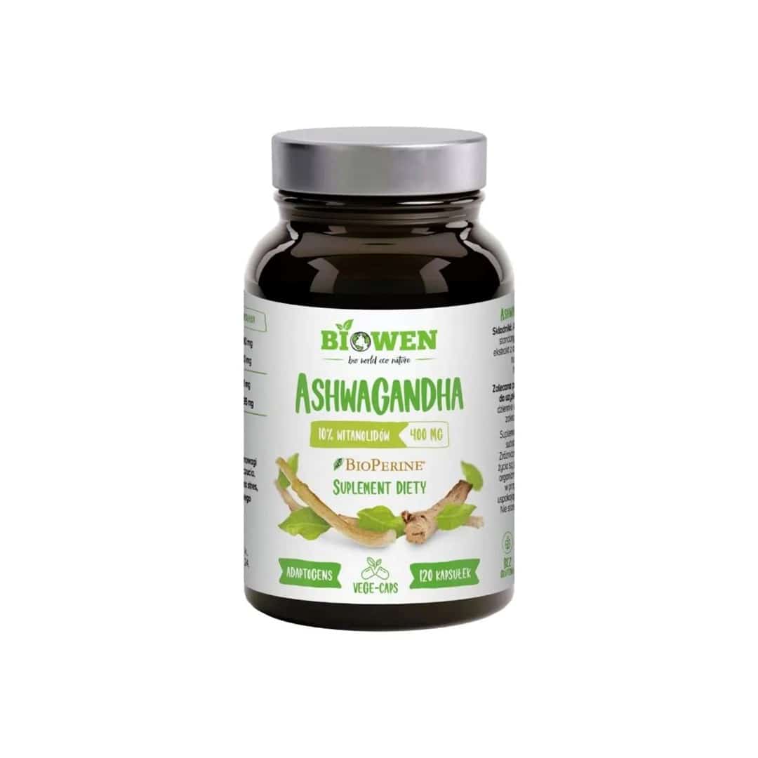 BIOWEN Ashwagandha - 120 kapsułek