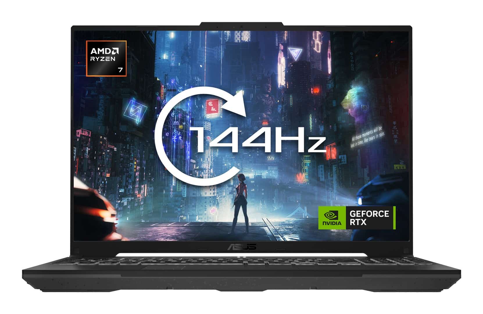 ASUS TUF Gaming A16 FA607NUQ-RL009W Ryzen 7 170 16.0"FHD+ Value IPS-level 144Hz 300nits AG 16GB DDR5 4800 SSD512 GeForce RTX 4050 6GB LAN Cam720p 56WHrs Win11 Aluminum Mecha Gray