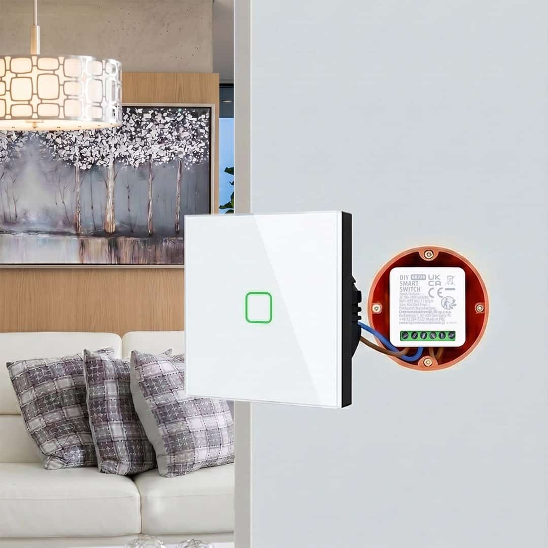 GREENBLUE PRZEKAŹNIK WIFI DOPUSZKOWY, ANDROID/IOS/ALEXA/GOOGLE HOME,100-240V AC, 50/60HZ, MAX.16A, DLA LED 150W GB739