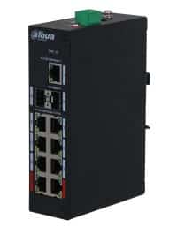 Switch Dahua PFS3211 PoE 8xGE, czarny