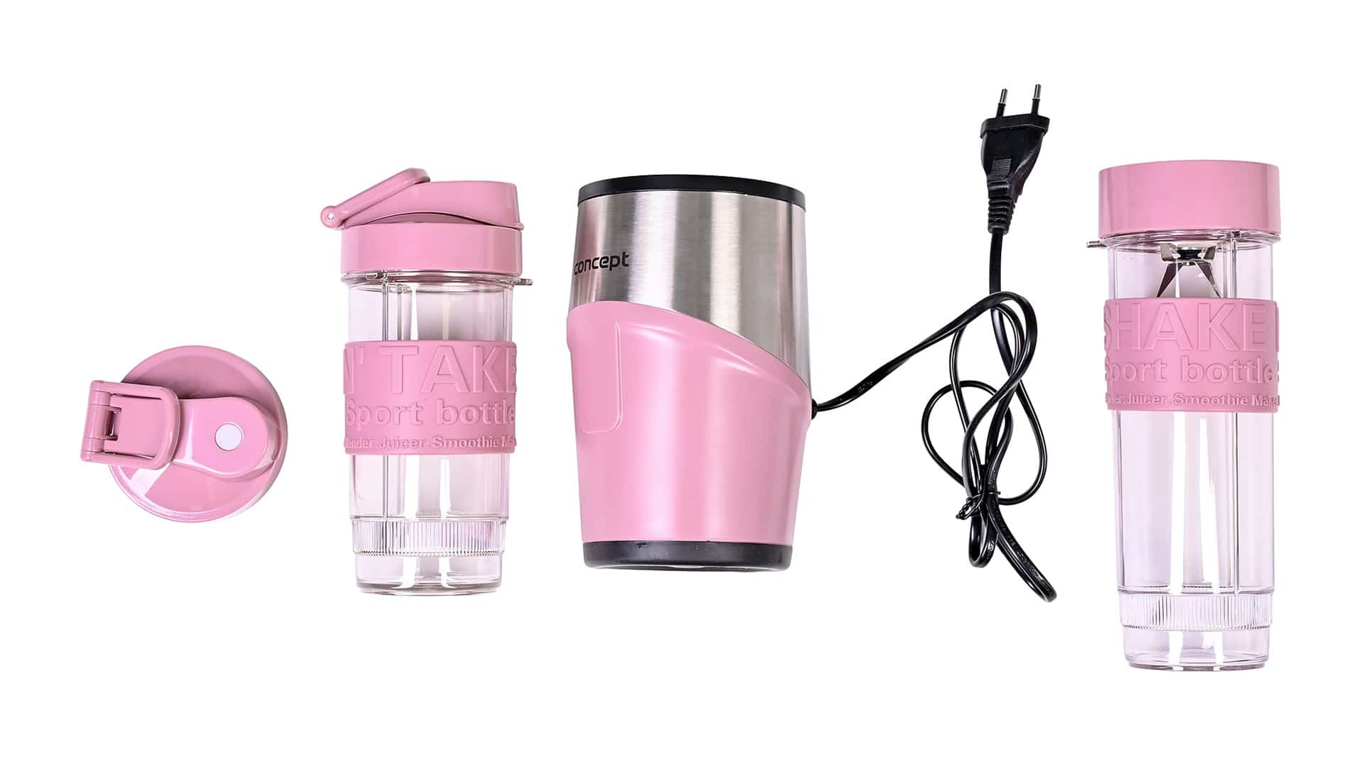 Smoothie blender 500 W SM3483 CONCEPT Dusty Rose (OUTLET)