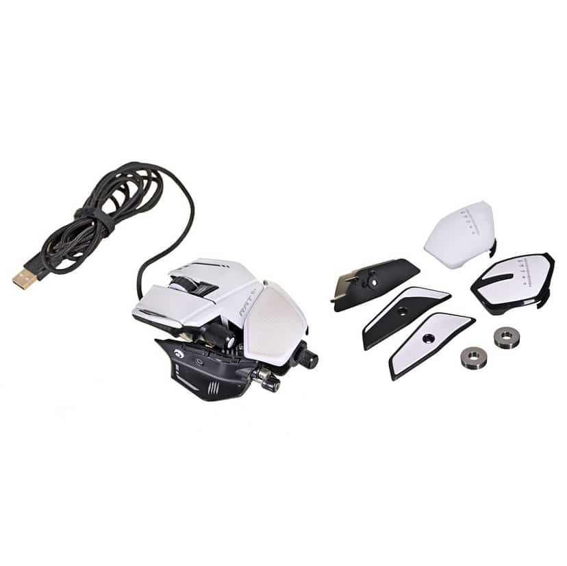 Mysz Mad Catz R.A.T. 8+ WHITE (OUTLET)