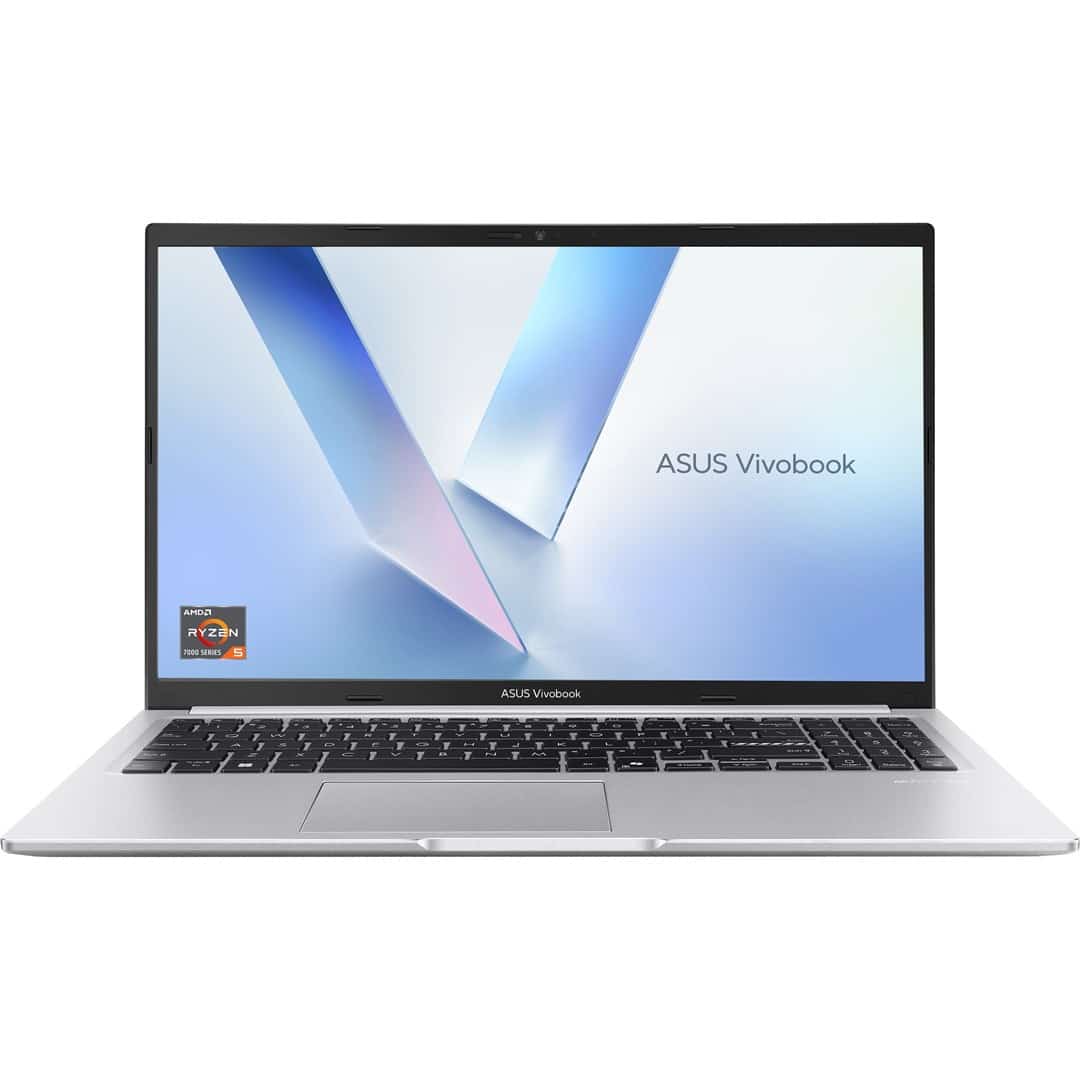 ASUS Vivobook 15 M1502NAQ-BQ039 Ryzen 5 150 15.6"FHD IPS-level Panel 60Hz 250nits AG 16GB DDR5 SSD512 Radeon Graphics WLAN+BT Cam720p 42WHrs NoOS Cool Silver