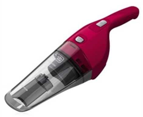 Odkurzacz ręczny BLACK+DECKER NVB115WA-QW (7.5W; kolor różowy)