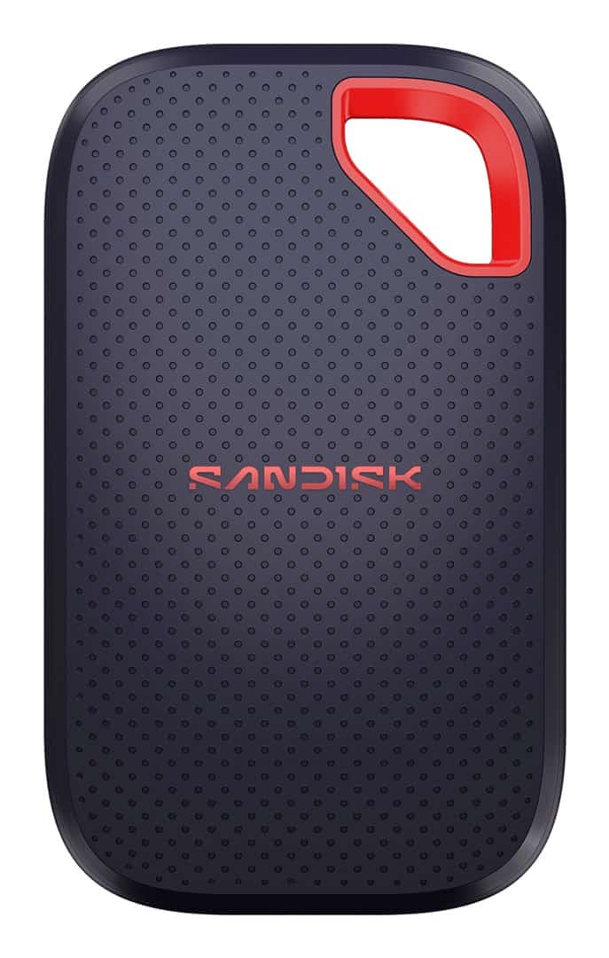 Sandisk Extreme Portable SSD "Tripel" USB 2TB External Drives 2000MB/s(R) / 1800MB/s(W)