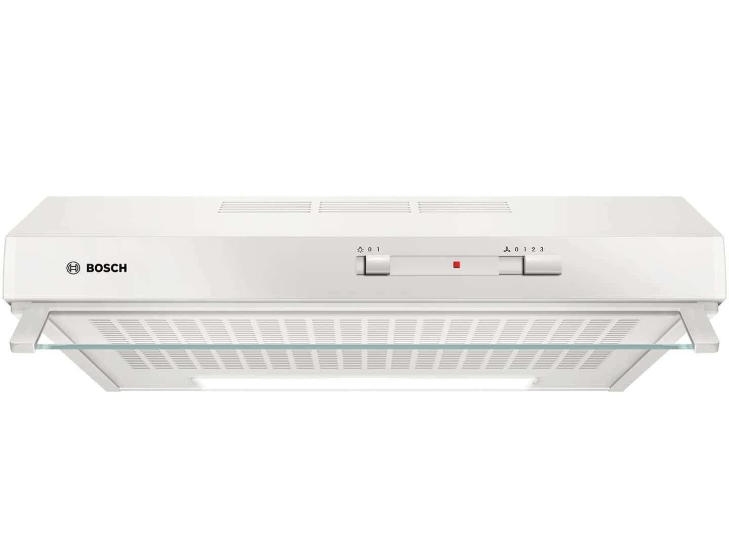 Okap podszafkowy BOSCH DUL62FA21 60 cm | 250 m3/h | LED | biały (OUTLET)