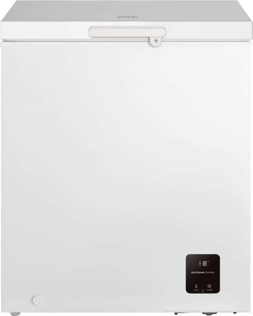 Zamrażarka skrzyniowa Gorenje FH14EAW | klasa E | 142 l | 7 kg/24h | 85 cm | FastFreeze | FreezeProtect -15°C | zamek | biały (OUTLET)
