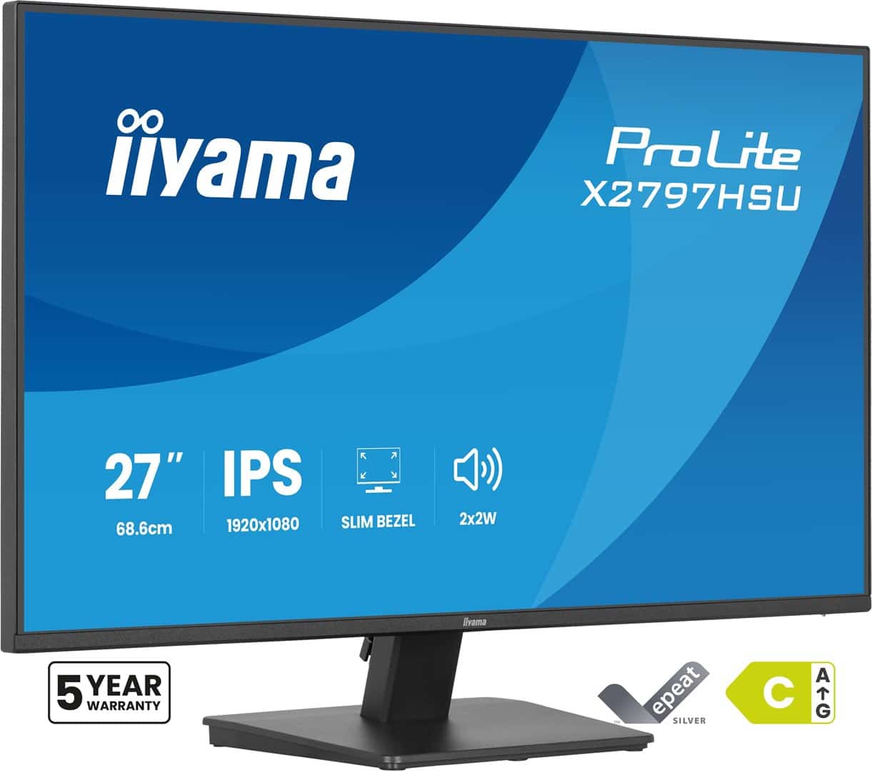 MONITOR IIYAMA LED 27" X2797HSU-B1 120Hz