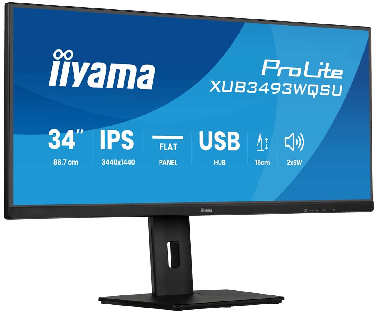 MONITOR IIYAMA LED 34" XUB3493WQSU-B6 120Hz