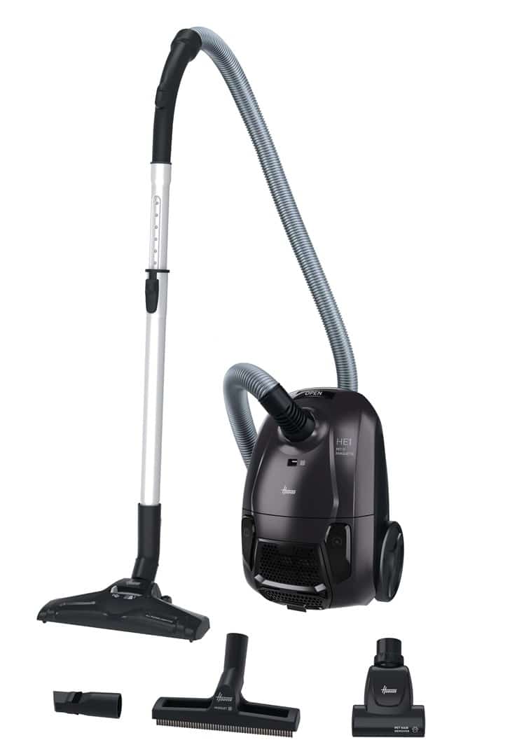 Odkurzacz Hoover HE120PET 011 7809079 2,5L Cylinder próżniowy Suchy 700W Worek na kurz (OUTLET)
