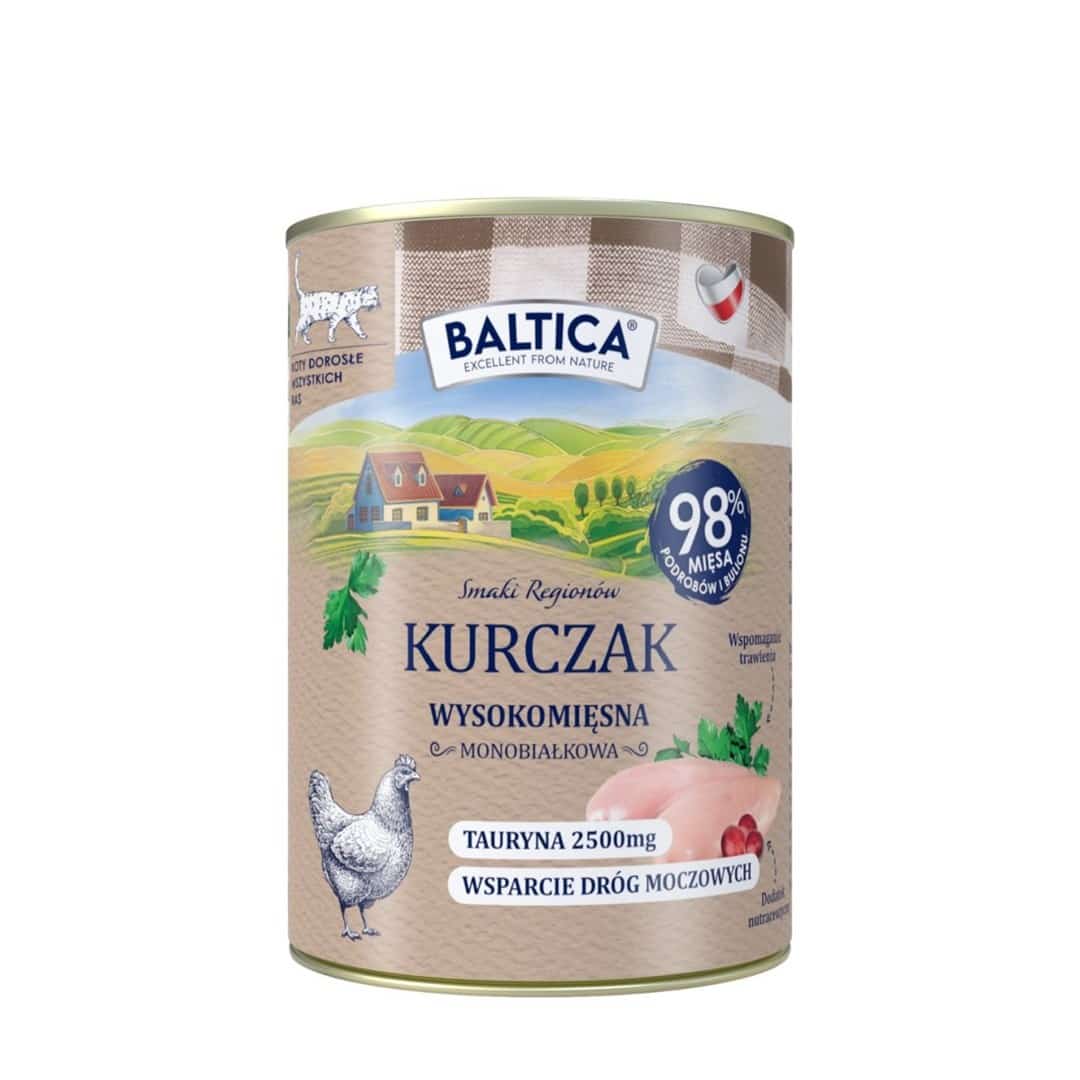 BALTICA SMAKI REGIONÓW Kot dorosły Kurczak 400g
