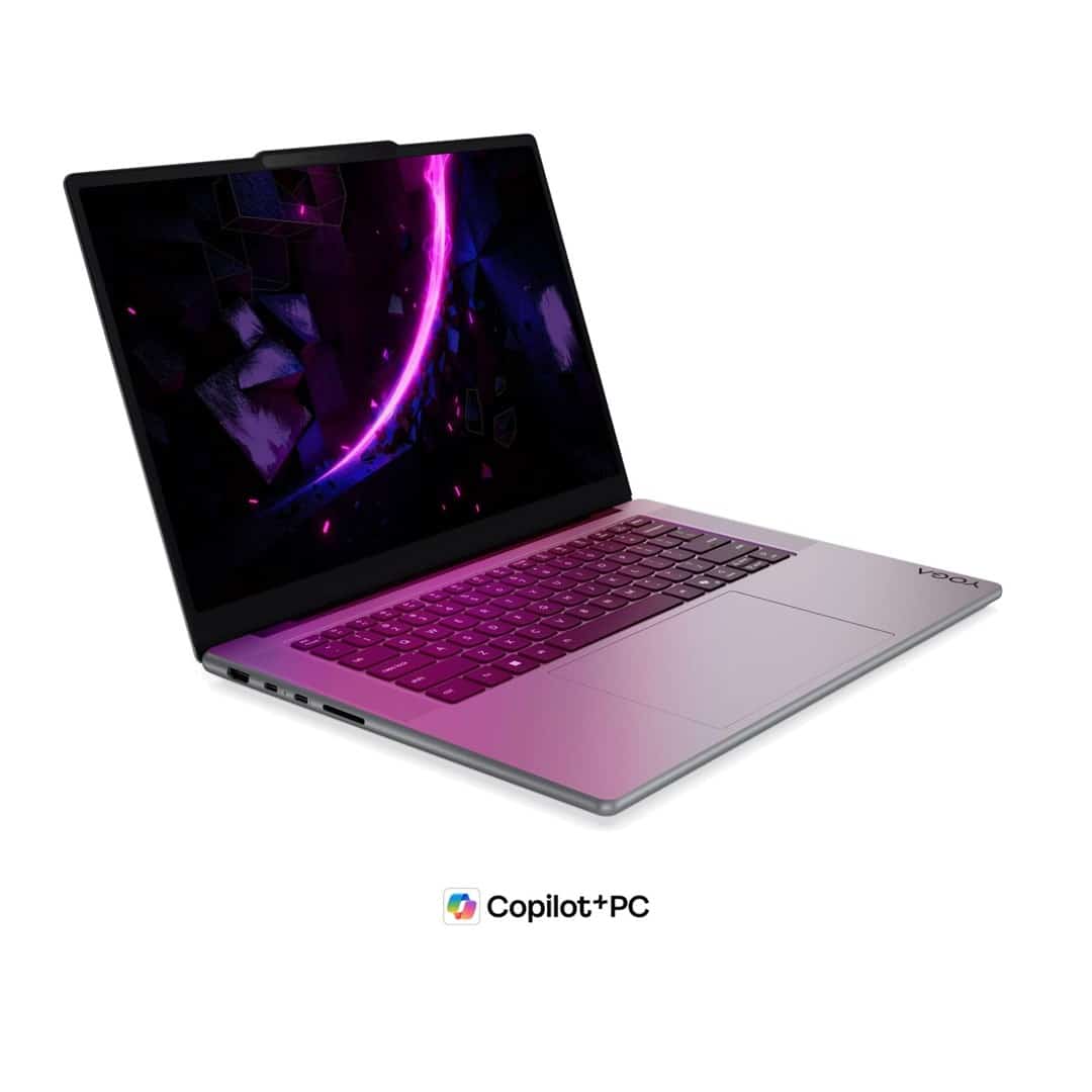 Lenovo Yoga Pro 7i Aura Edition Ultra 7 356H 15.3" 2.5K WQXGA OLED 500nits 165Hz AG 32GB LPDDR5X-8533 SSD1TB GeForce RTX 5050 8GB Cam 5.0MP + IR 84Wh W11Pro Luna Grey