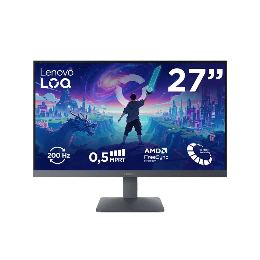 Lenovo LOQ 27-10 27.0"FHD 200Hz 300nits AG HDMI, DP Lunar Grey