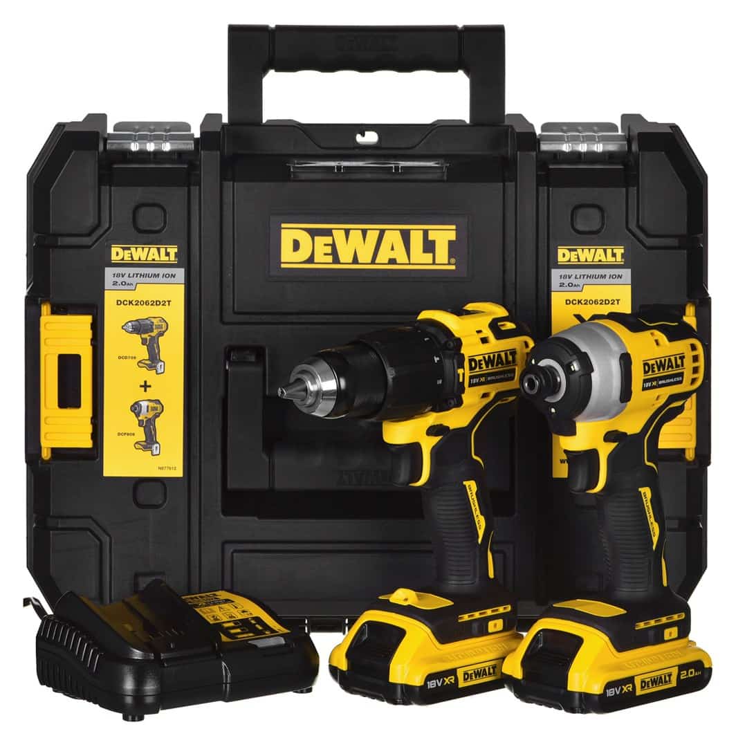Zestaw Combo 18V DCD709+DCF809 2x2,0Ah DCK2062D2T