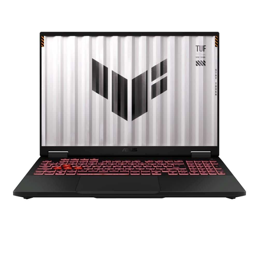ASUS TUF Gaming A16 FA608UHI-R7165W Ryzen 7 260 16.0"FHD+ 144Hz IPS-level 300nits AG 16GB DDR5 5600 SSD512 GeForce RTX 5050 8GB WLAN+BT LAN Cam1080p 70WHrs Win11 Aluminum Jaeger Gray
