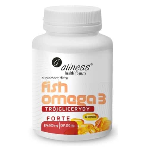 Aliness Omega-3 FORTE Trójglicerydy 500/250mg x 90 kapsułek