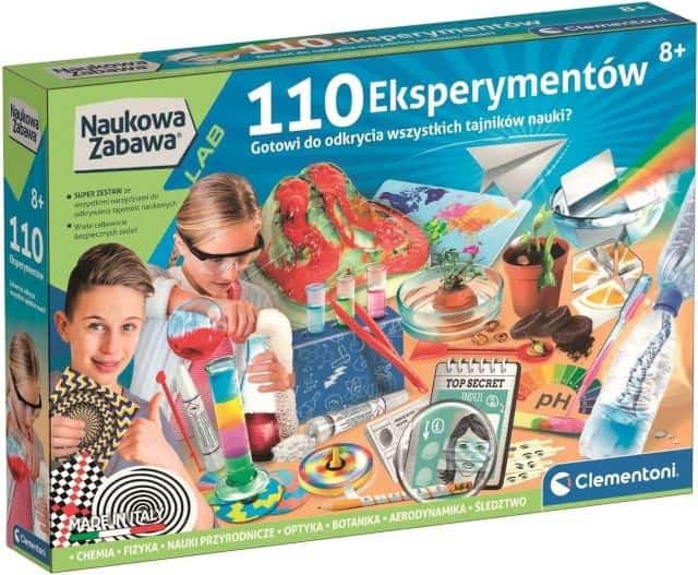 Zestaw Clementoni - 110 eksperymentów