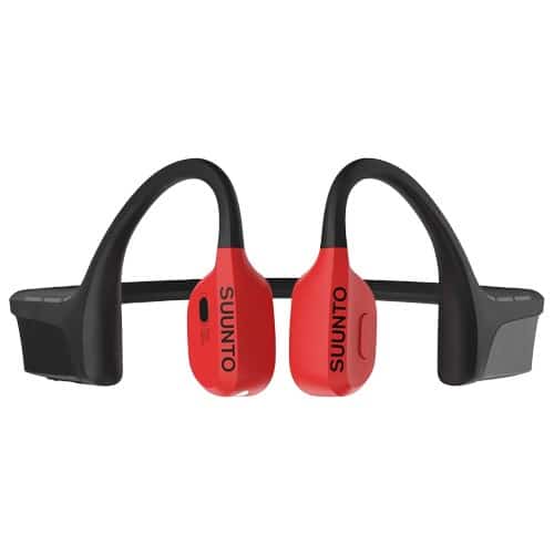 Słuchawki bezprzewodowe kostne Suunto Wing Lava Red Czerwone