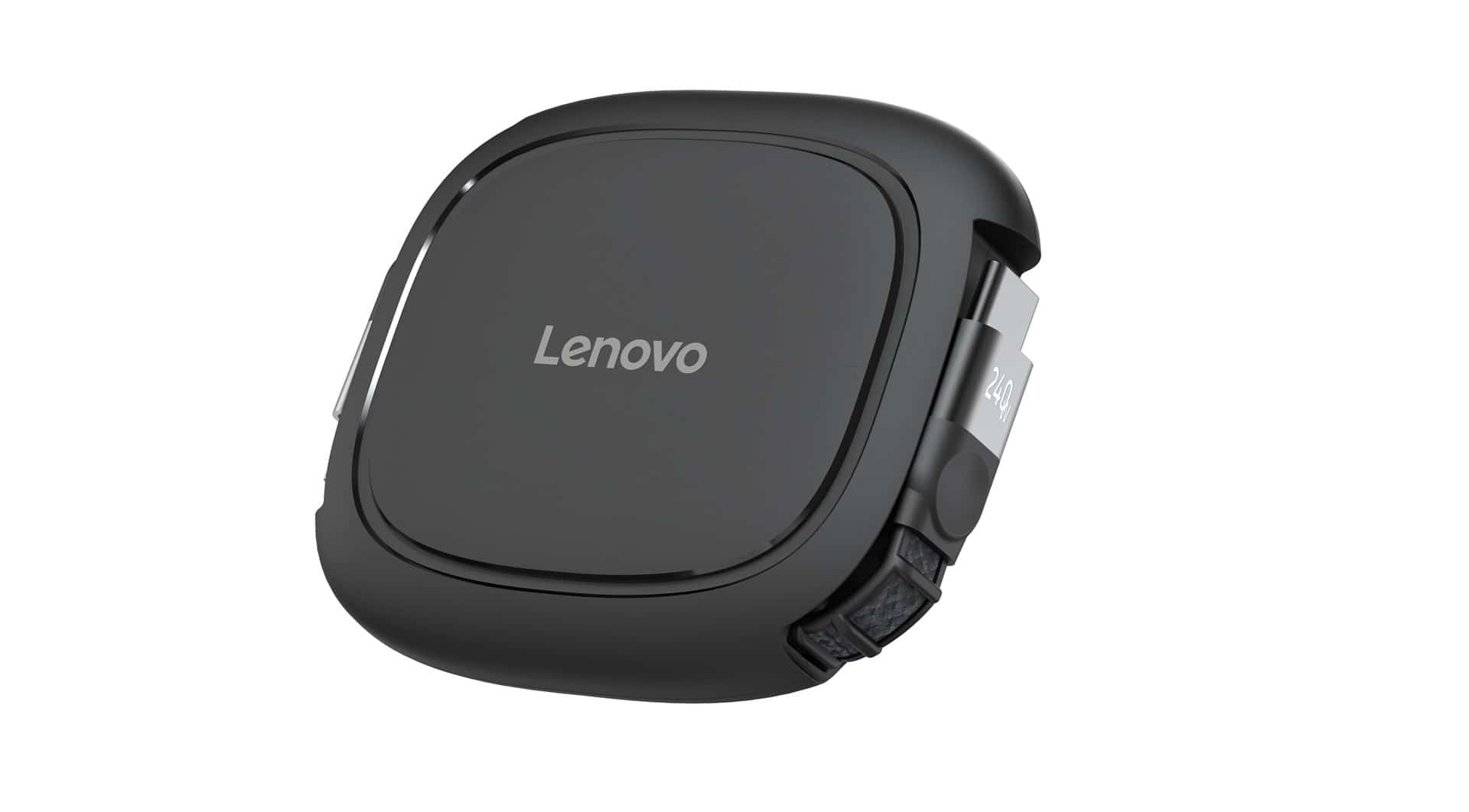 Kabel zwijany Lenovo GX91V57058 240W USB-C czarny