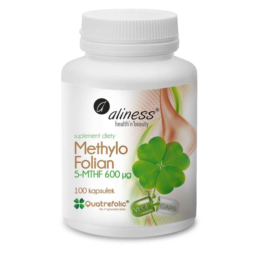Aliness MethyloFolian 600mcg x 100 VEGE kaps.
