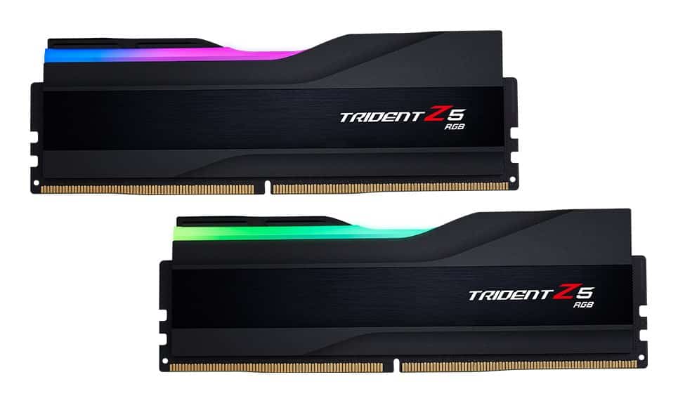 G.SKILL TRIDENT Z5 RGB DDR5 2X48GB 6000MHZ CL30-36 BLACK F5-6000J3036F48GX2-TZ5RK