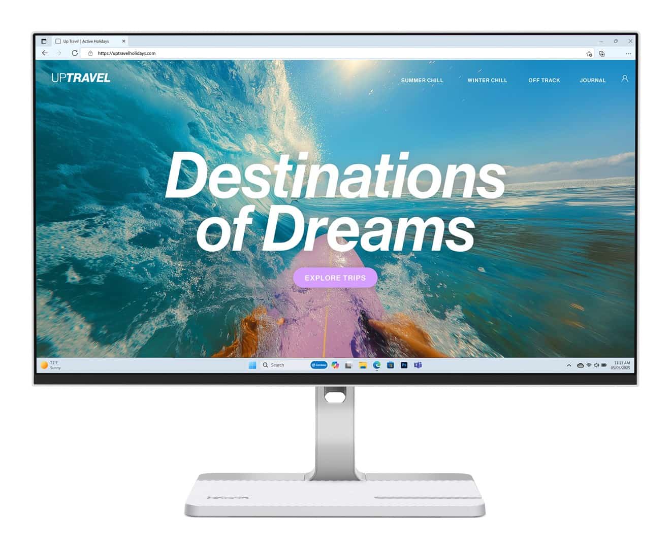 Lenovo L24D-4C 23.8"FHD 144Hz 250nits AG HDMI, DP, USB Cloud Grey