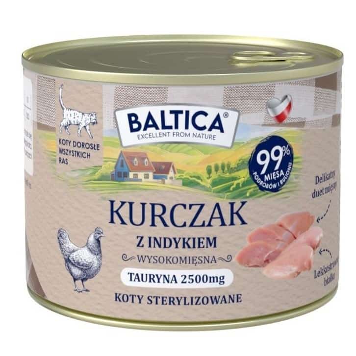 BALTICA SMAKI REGIONÓW Kot dorosły Kurczak 185g