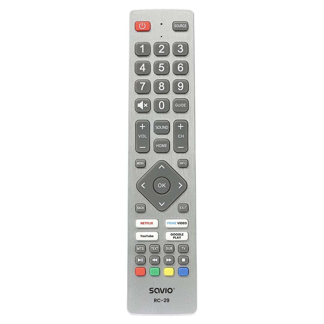SAVIO PILOT UNIWERSALNY/ZAMIENNIK DO TV SHARP - SMART TV RC-29