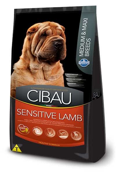 FARMINA CIBAU Sensitive Lamb Medium/Maxi - sucha karma dla psa - 12kg + 2kg GRATIS (WYPRZEDAŻ)