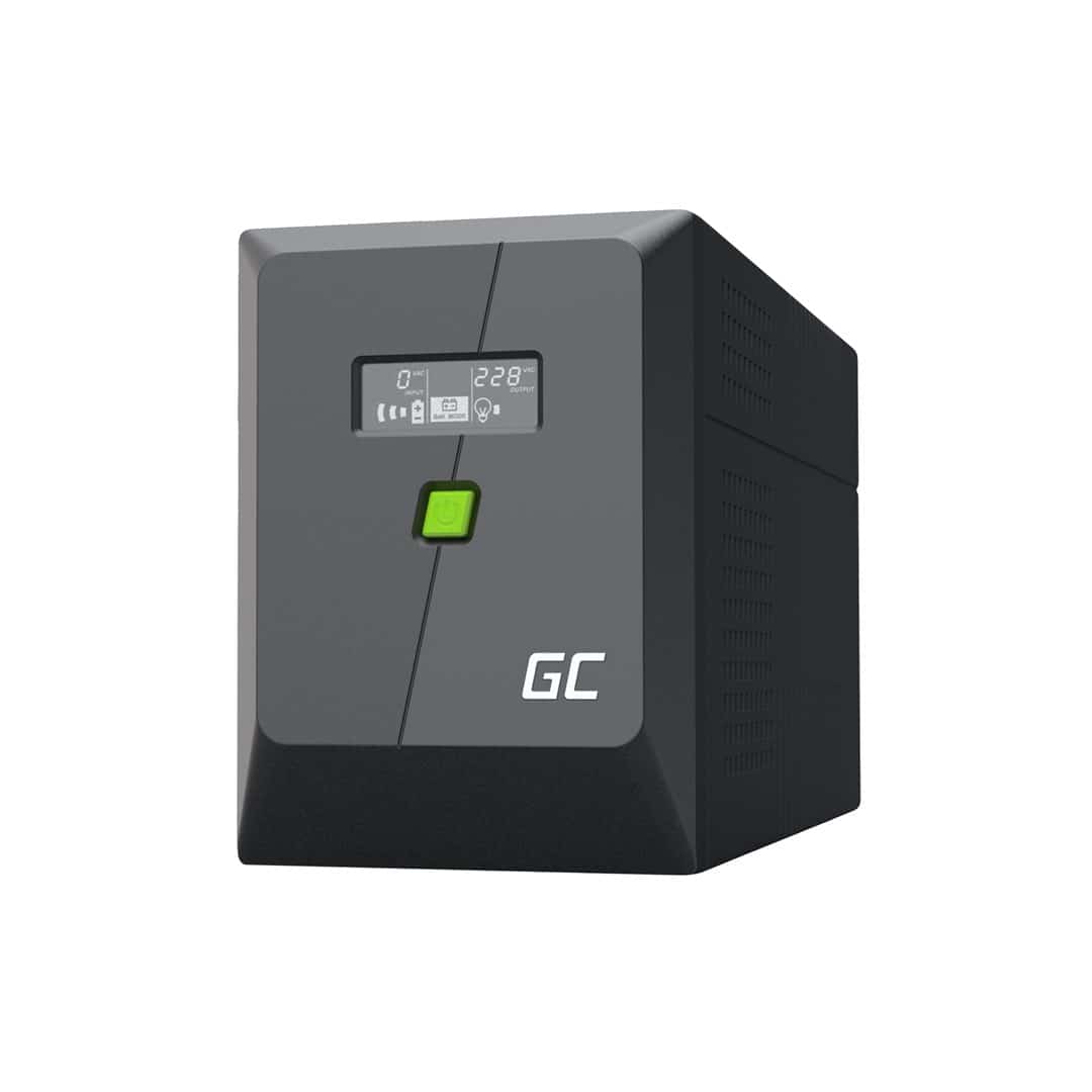 GREEN CELL UPS POWERPROOF 900W/1500VA MODYFIKOWANA SINUSOIDA (OUTLET)