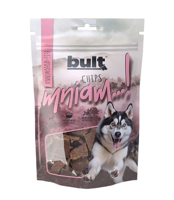 BULT Chipsy wołowe dla psa 100g
