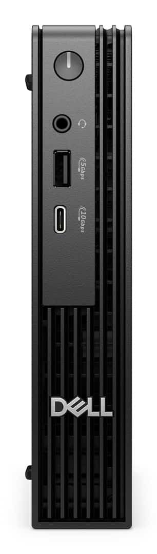Dell Pro Micro QCM1255 Ryzen 5 Pro 8600GE 16GB DDR4 4800 SSD512 Radeon 760M WLAN + BT TPM W11Pro 3Y Pro Support