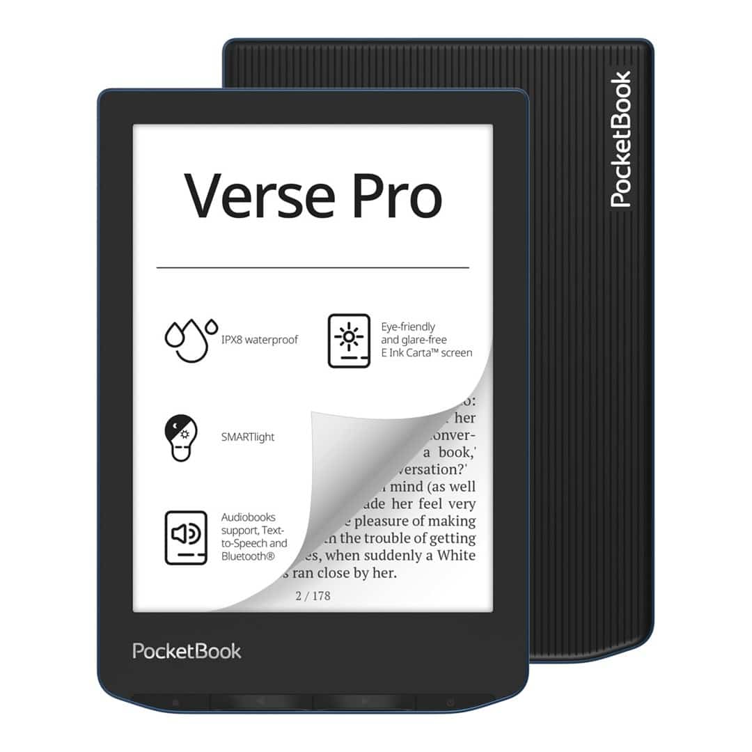 PocketBook Verse Pro (634) Niebieski (WYPRZEDAŻ)