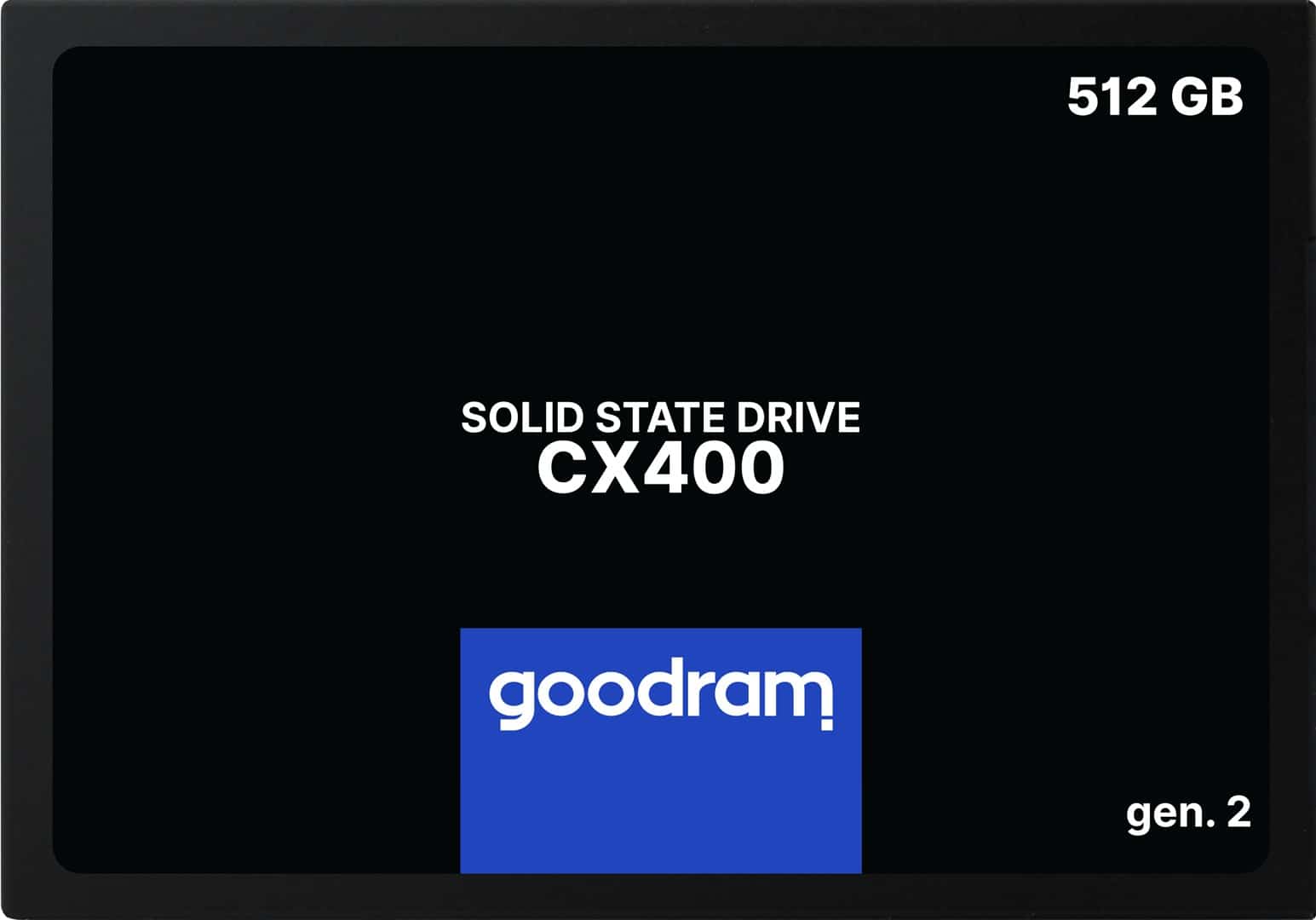 DYSK SSD GOODRAM 512GB Gen. 2 SATA III 2,5 CX400 (OUTLET)