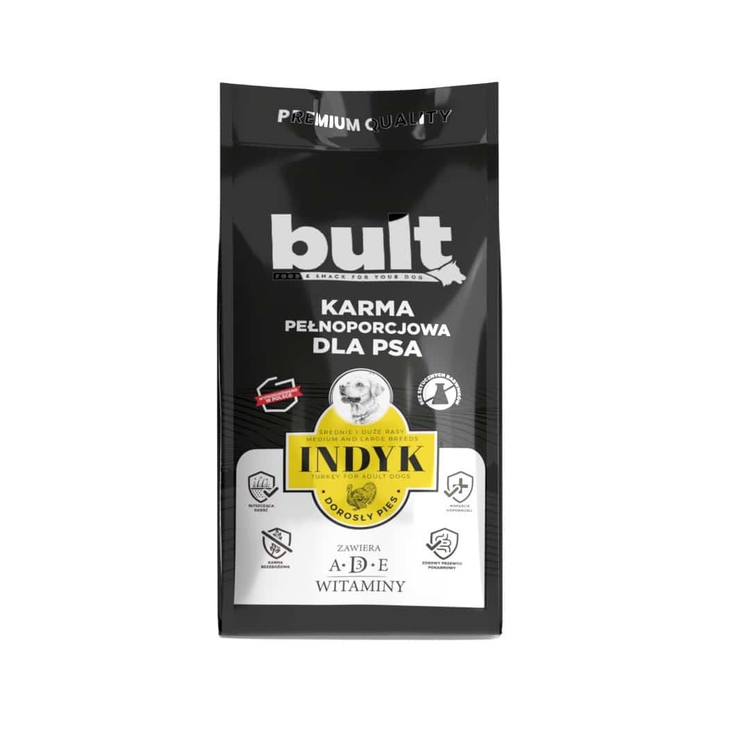 BULT indyk sucha karma dla dorosłych psów 12kg