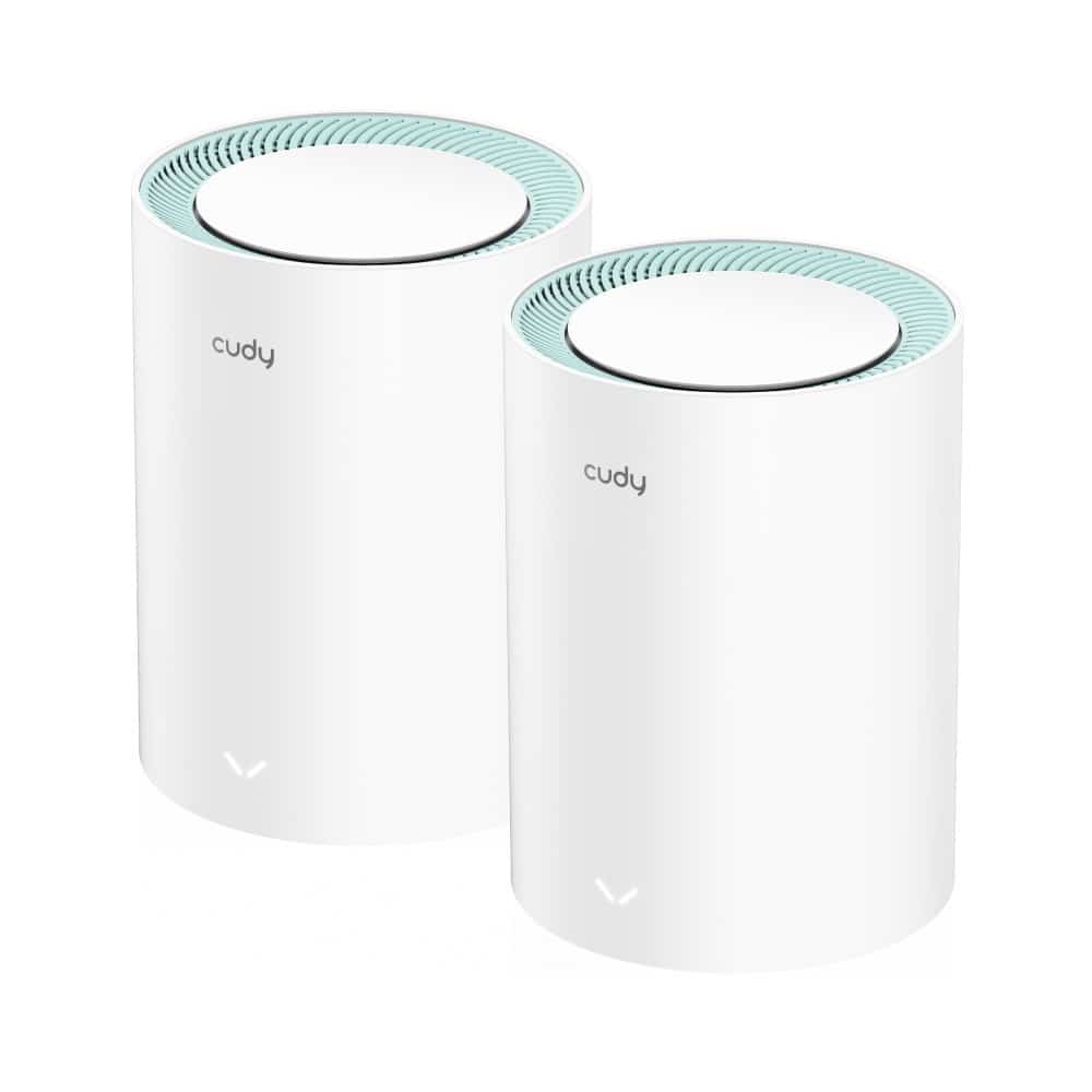 Access Point CUDY M1300(2-Pack) AC1200 Dual Band Wi-Fi 2x Gigabit Mesh