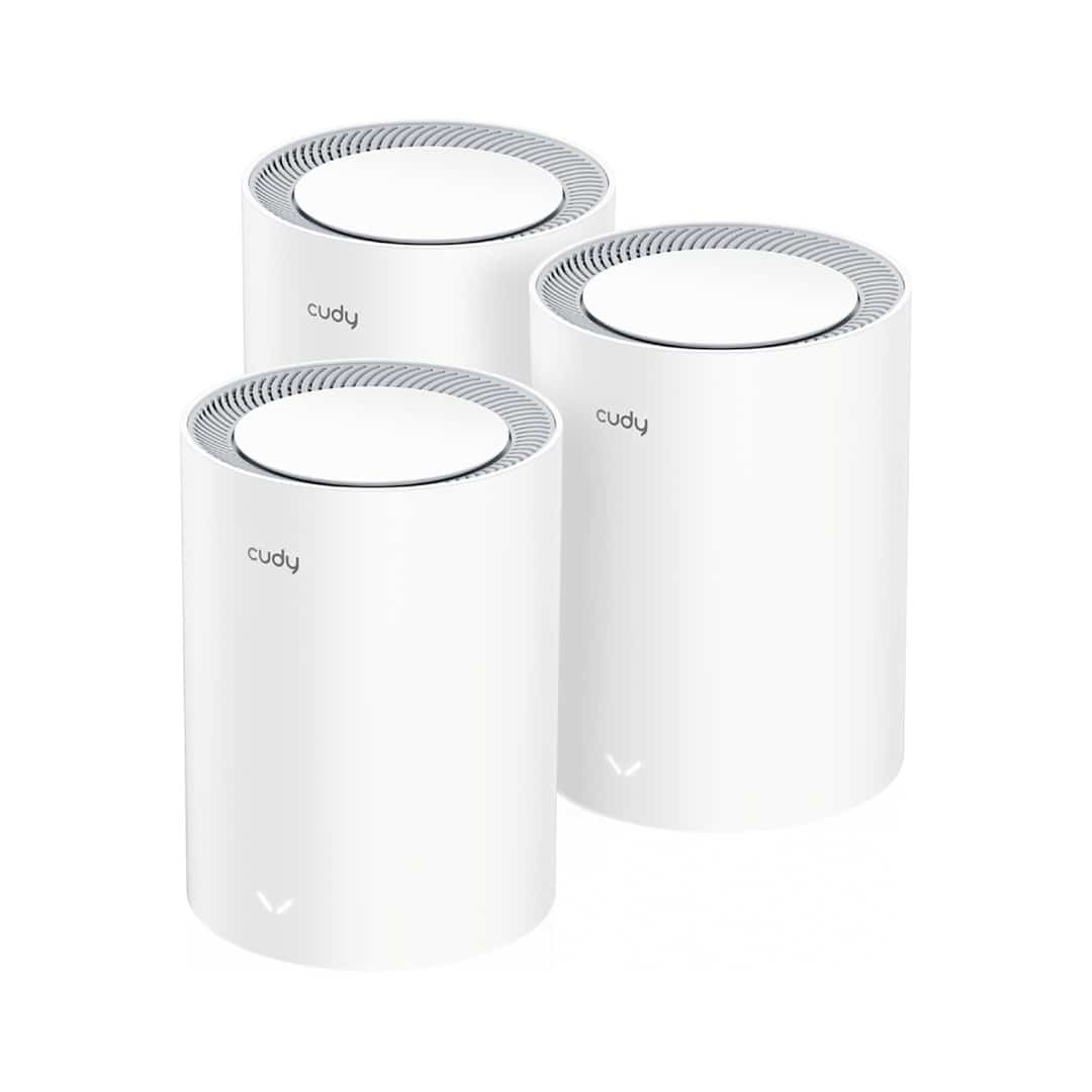 CUDY M3000(3-Pack) AX3000 Wi-Fi 6 Mesh 2.5G