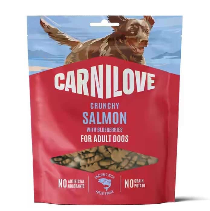 CARNILOVE Dog CRUNCHY Snack Salmon with Blueberries 200 g