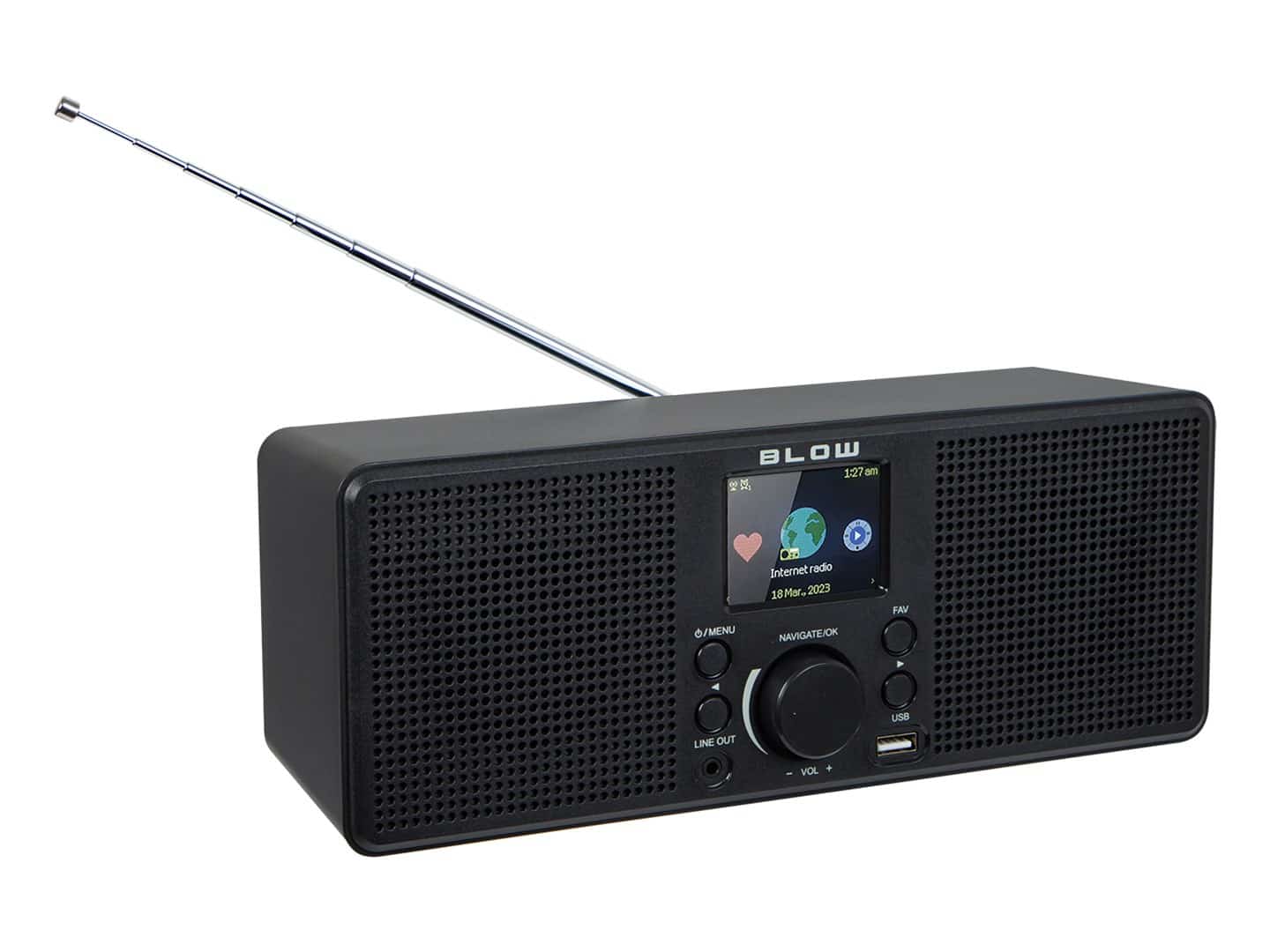 Radio sieciowe internetowe BLOW RI2