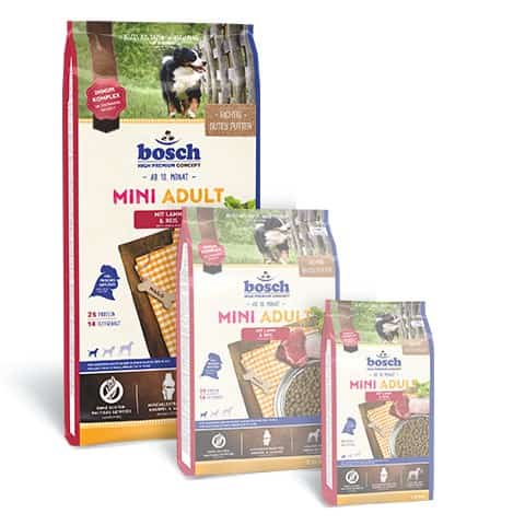 Karma bosch Adult Mini Lamb & Rice (15 kg ) (WYPRZEDAŻ)