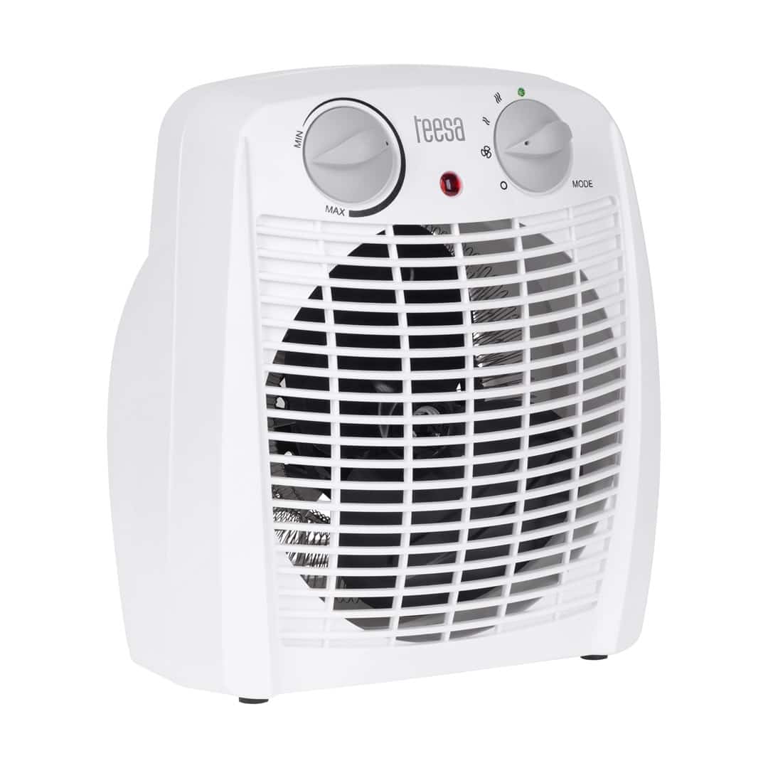 TEESA TERMOWENTYLATOR  0,8KW/1,2KW/2KW BIAŁY TSA8059