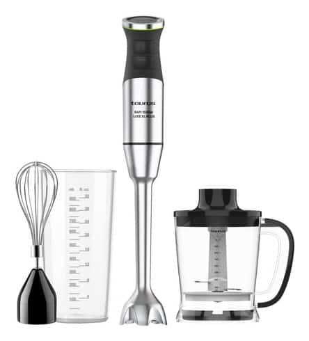 Blender ręczny z akcesoriami Taurus 1500W (choper, trzepaczka,stalowa końcówka, miarka)