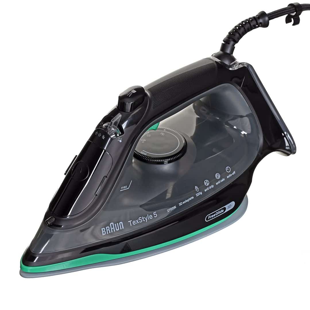 Żelazko parowe SI5277GR BRAUN czarno-zielone (OUTLET)