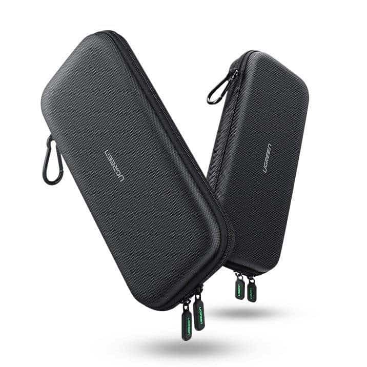 Ugreen  etui pudełko na Nintendo Switch i akcesoria 26 cm x 12 cm x 4 cm czarny