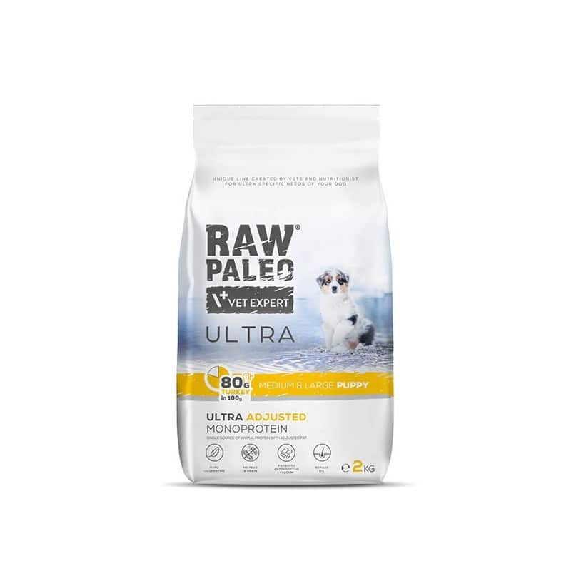 VetExpert Raw Paleo Ultra Indyk Medium&Large Puppy 2kg — zdjęcie 1 z 7