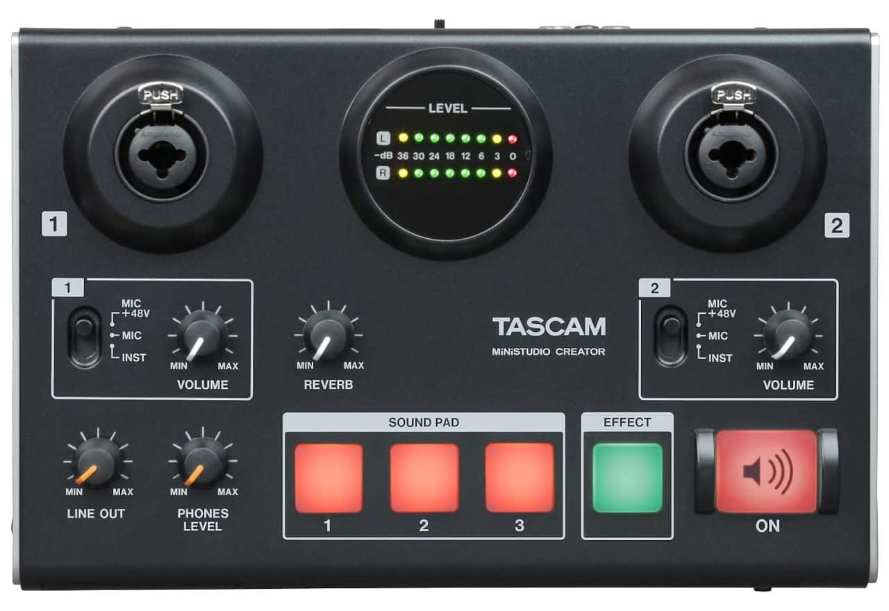 Tascam US-42B - MiniStudio-Series "Creator" - Interfejs audio USB — zdjęcie 1 z 4