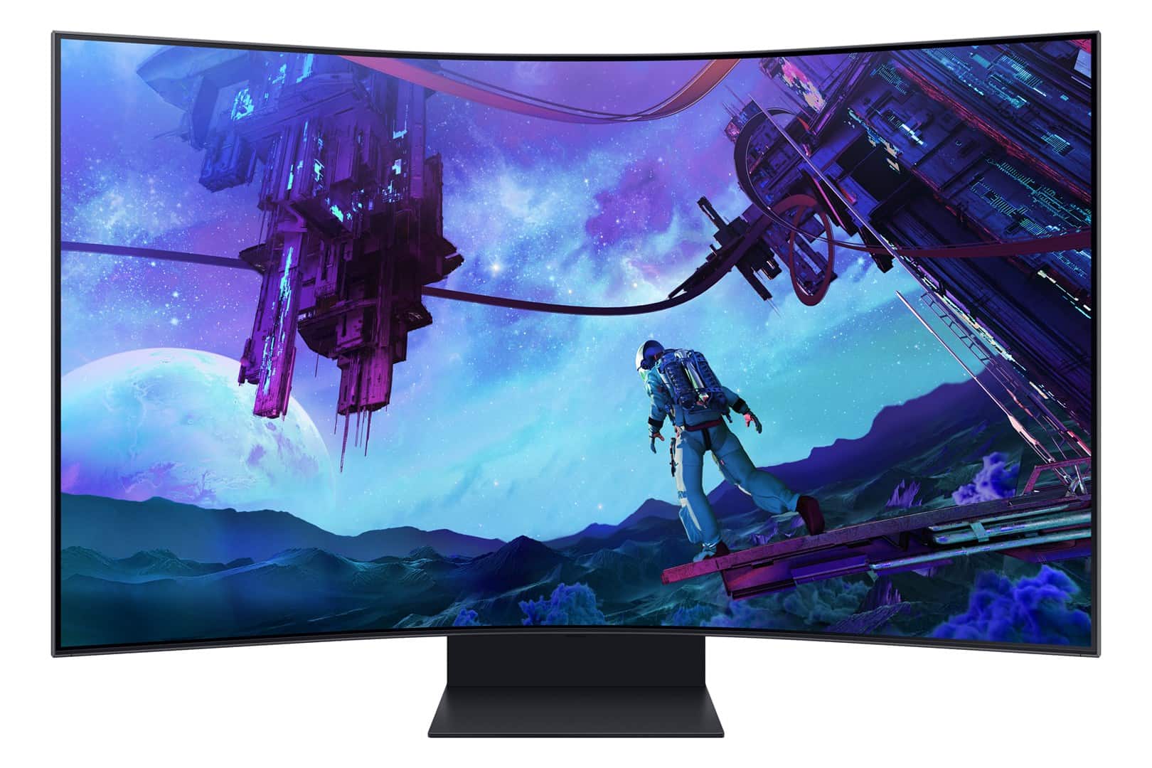 MONITOR SAMSUNG ODDYSEY ARK LED 55” LS55CG970NUXDU — zdjęcie 1 z 8