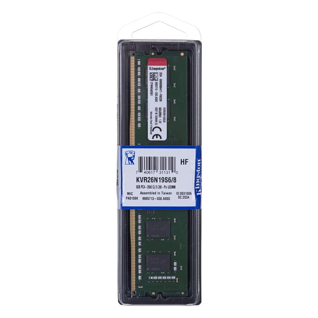 KINGSTON DDR4 8GB 2666MHz CL19 1Rx16